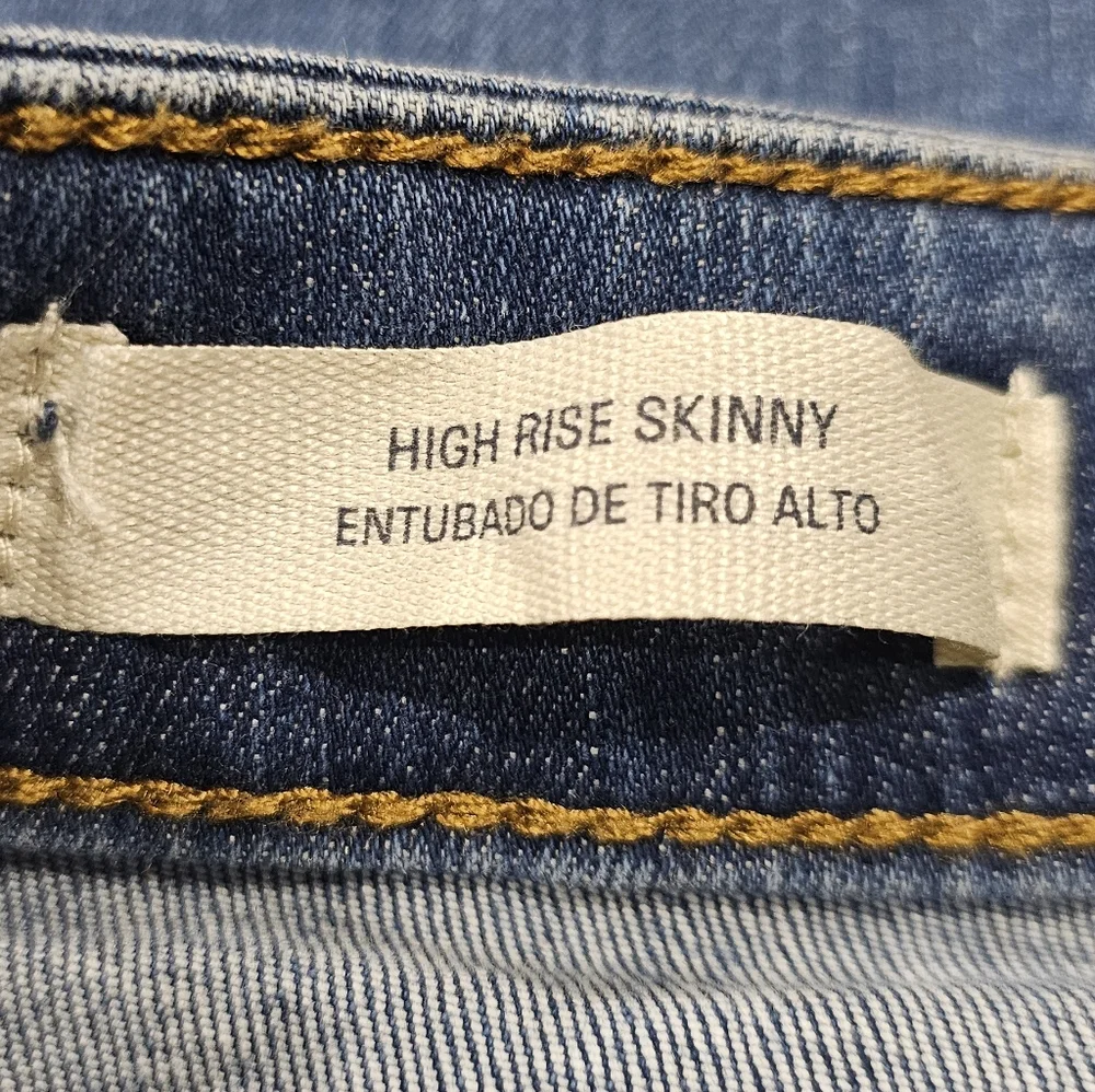 New universal thread size 8/29s high rise‎ skinny denim jeans